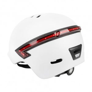 Alternative view of Half Bicycle Helmet (with Turn Signaling)
